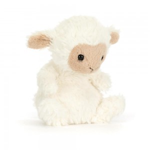Jellycat Yummy Lamb 5.9in x 3.1in x 2.8in Animals Weiß | Deutschland 695-KZJSYC