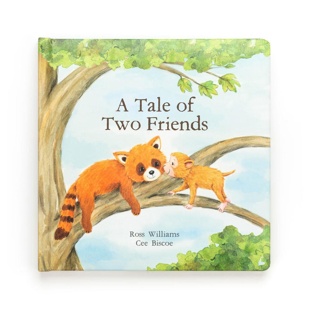 Jellycat A Tale Of Two Friends Book 23cm x 23cm x 2cm Baby & Books Blau | Deutschland  840-QMIYPN