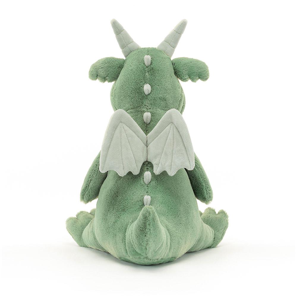 Jellycat Adon Dragon 12.6in x 5.9in x 6.3in Animals Grün | Deutschland  720-DXCGBL