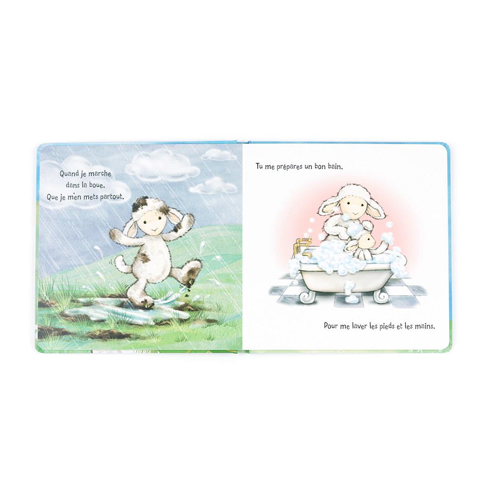 Jellycat Agneau Timide Et Sa Maman Livre 21cm x 21cm x 2cm Baby & Books Weiß | Deutschland  847-WAXBIC