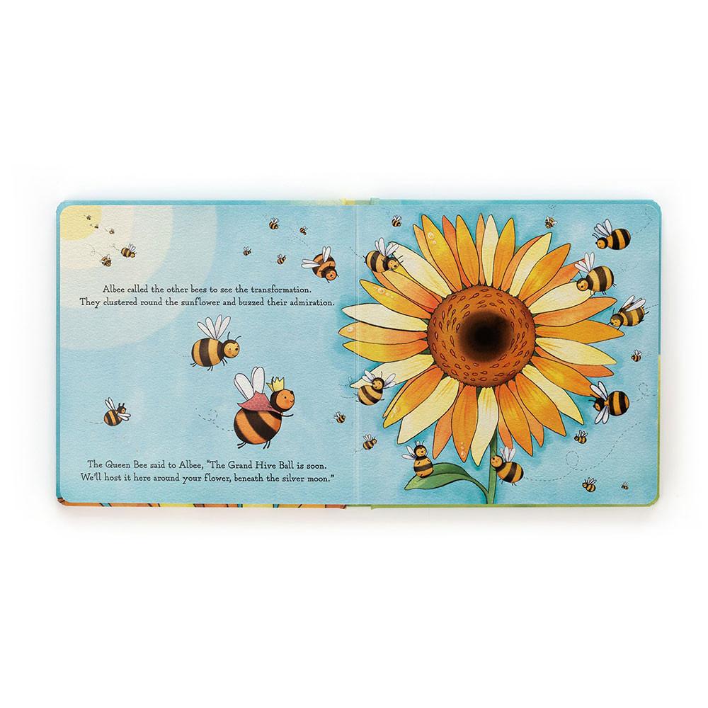 Jellycat Albee And The Big Seed Book 21cm x 21cm x 2cm Baby & Books Gelb | Deutschland  459-WMANEB