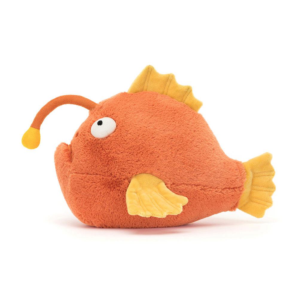 Jellycat Alexis Anglerfish 14cm x 12cm x 21cm Animals Orange | Deutschland  074-XFUQIO