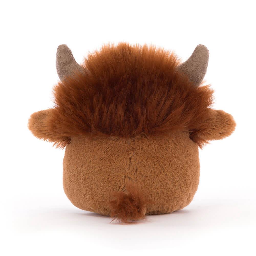 Jellycat Amuseabean Highland Cow 12cm x 9cm x 6cm Animals Braun | Deutschland  185-MBDRUS