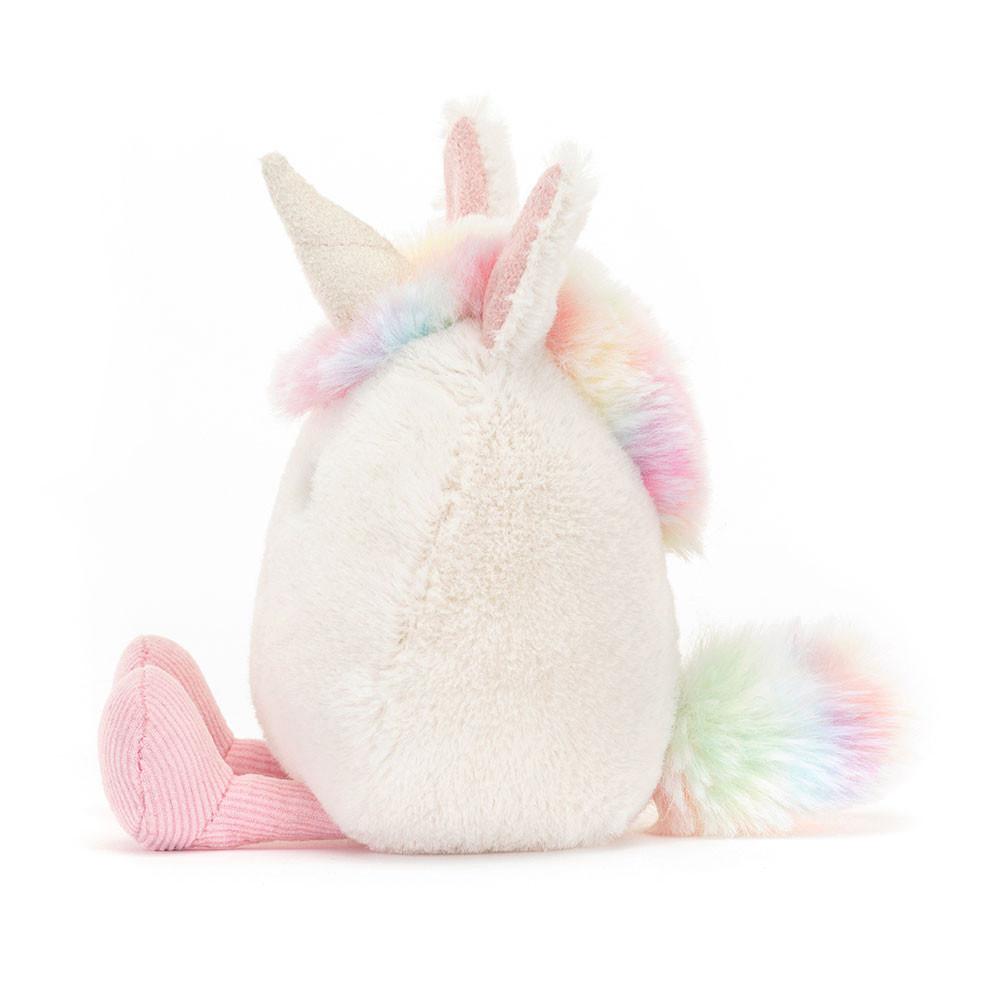 Jellycat Amuseabean Unicorn 12cm x 9cm x 6cm Animals Weiß | Deutschland  374-BUXNAR