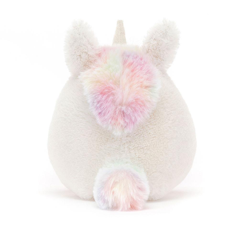 Jellycat Amuseabean Unicorn 12cm x 9cm x 6cm Animals Weiß | Deutschland  374-BUXNAR