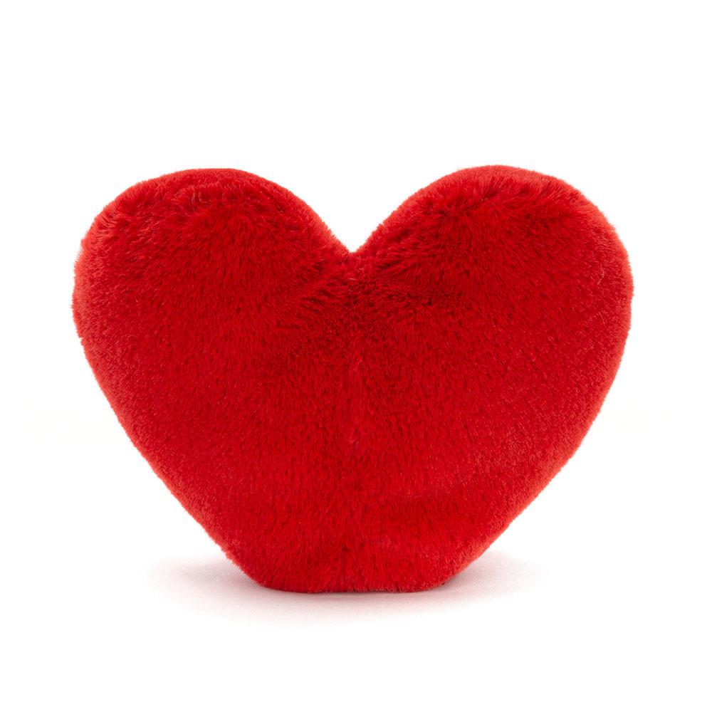 Jellycat Amuseable Heart 17cm x 19cm x 7cm Amuseables Rot | Deutschland  298-VLNMPY
