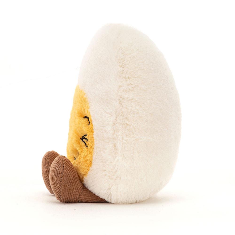 Jellycat Amuseable Laughing Boiled Egg 14cm x 9cm x 4cm Amuseables Weiß | Deutschland  035-DUBFWK