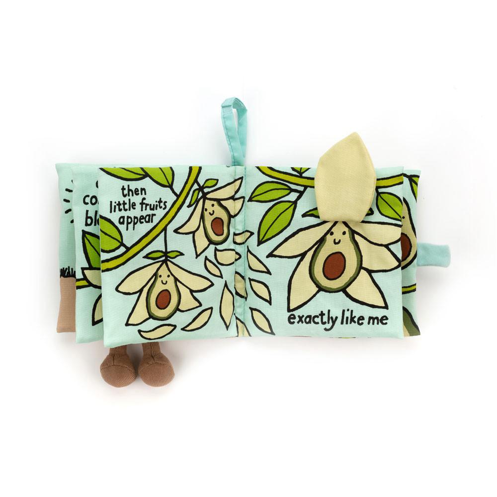 Jellycat Avocado Book 15cm x 15cm x 5cm Baby & Books Grün | Deutschland  951-PLCOEQ