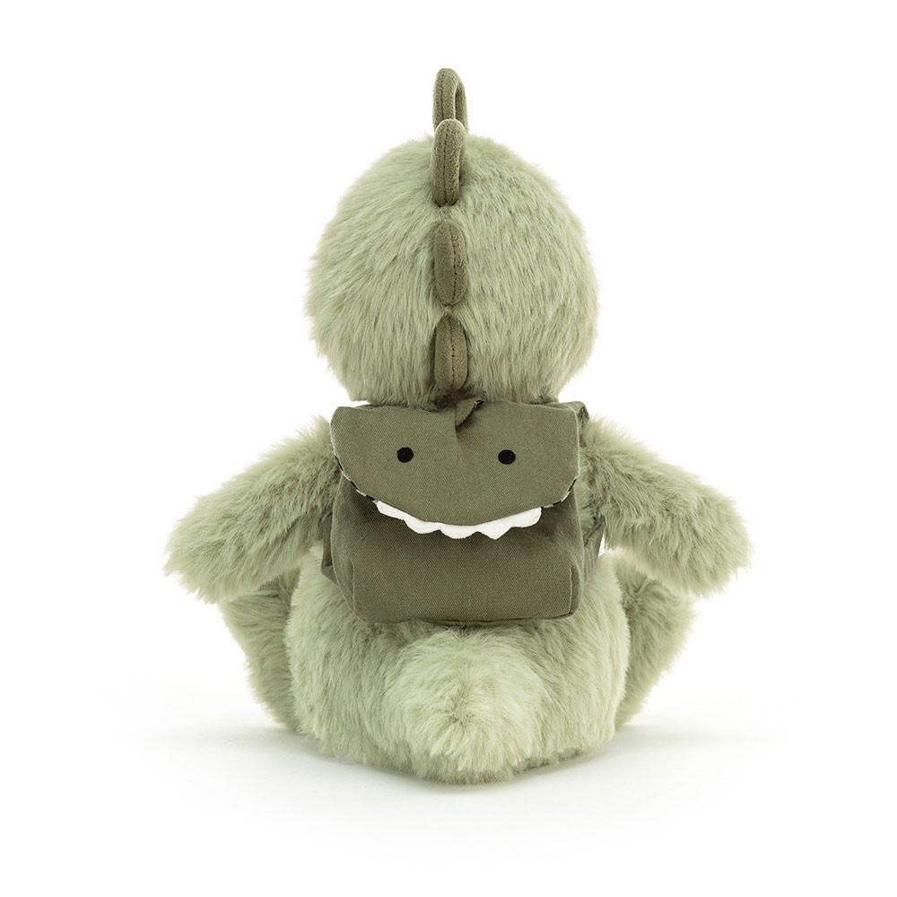 Jellycat Backpack Dino 8.7in x 3.5in x 3.1in Animals Grün | Deutschland  719-TWQOLH