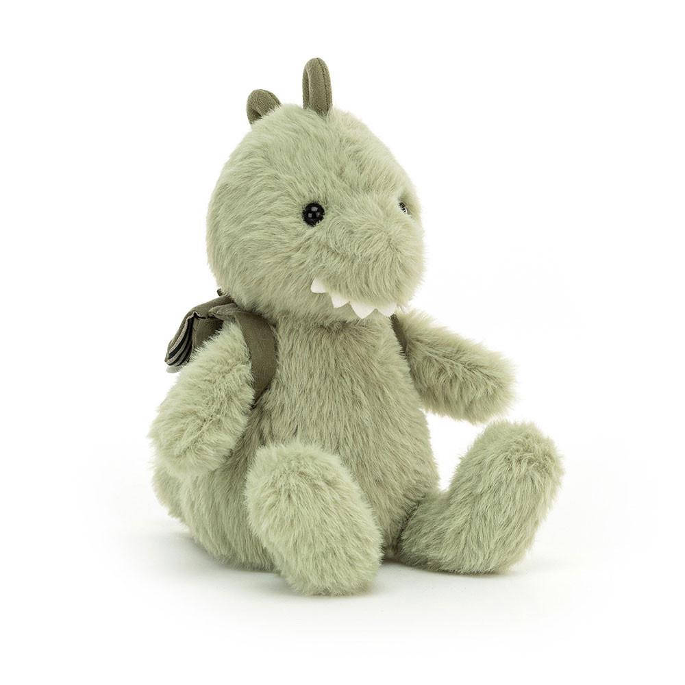 Jellycat Backpack Dino 8.7in x 3.5in x 3.1in Animals Grün | Deutschland  719-TWQOLH