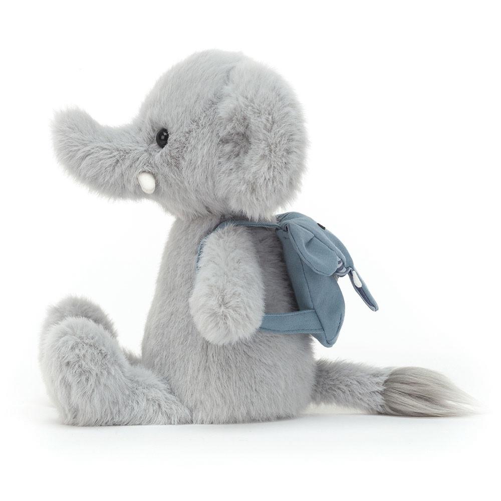 Jellycat Backpack Elephant 22cm x 9cm x 8cm Animals Grau | Deutschland  840-WCDHUV