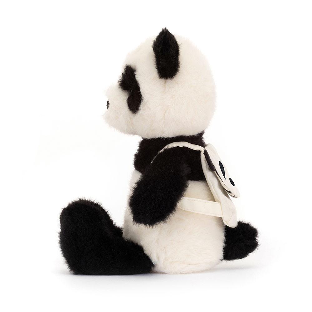 Jellycat Backpack Panda 22cm x 9cm x 8cm Animals Schwarz | Deutschland  462-SUMYTC