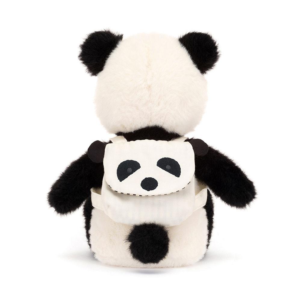 Jellycat Backpack Panda 22cm x 9cm x 8cm Animals Schwarz | Deutschland  462-SUMYTC