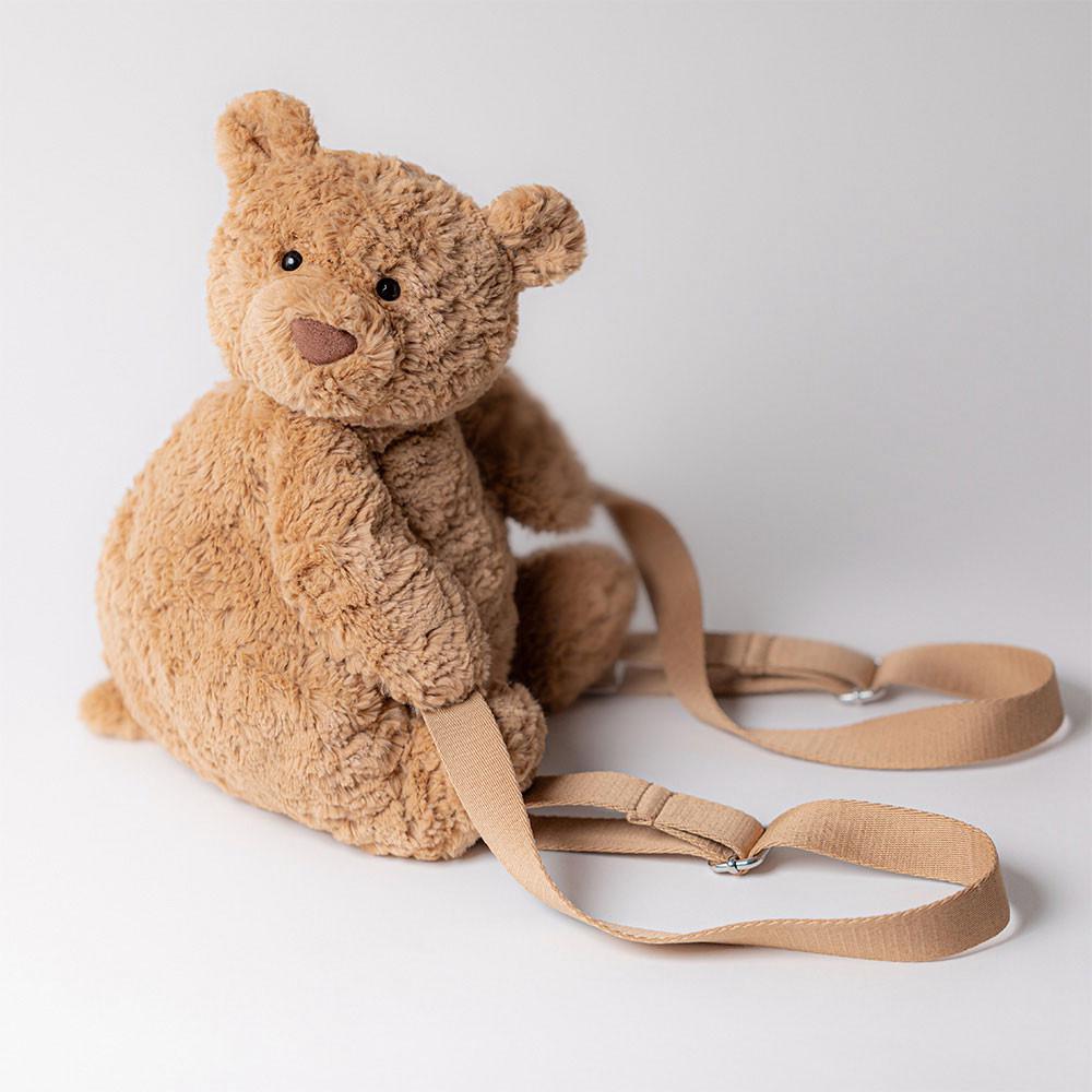 Jellycat Bartholomew Bear 31cm x 17cm x 14cm Rucksack Braun | Deutschland  485-BEWHOT
