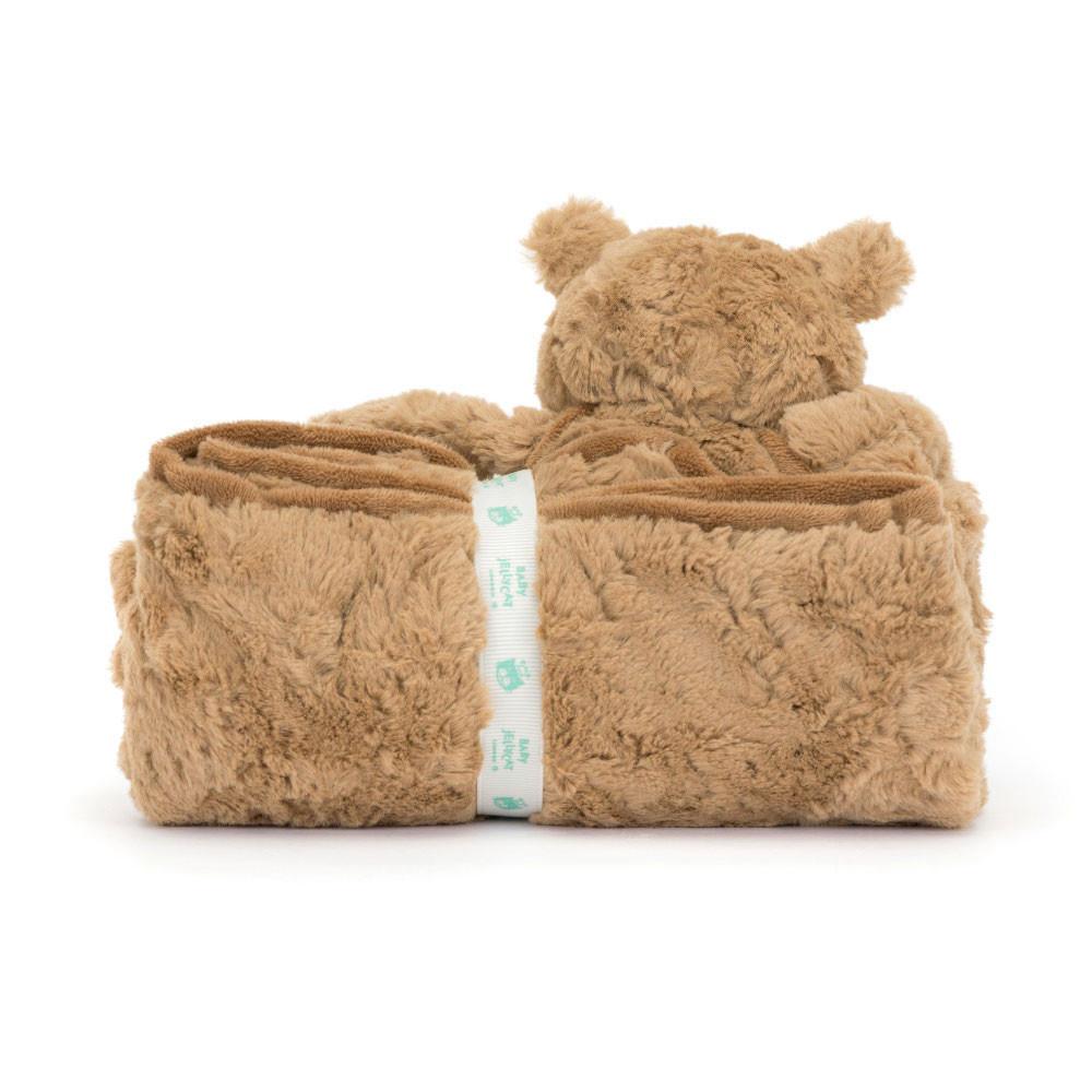 Jellycat Bartholomew Bear Blankie 56cm x 70cm x 9cm Baby & Books Braun | Deutschland  483-QGRLHC
