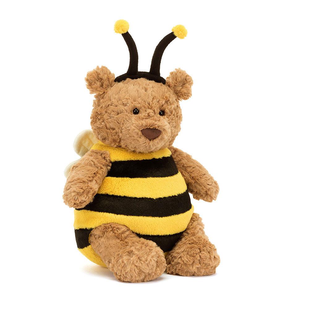 Jellycat Bartholomew Bear \'Bumblebee\' 26cm x 14cm x 14cm Animals Braun | Deutschland  674-LBOCGF