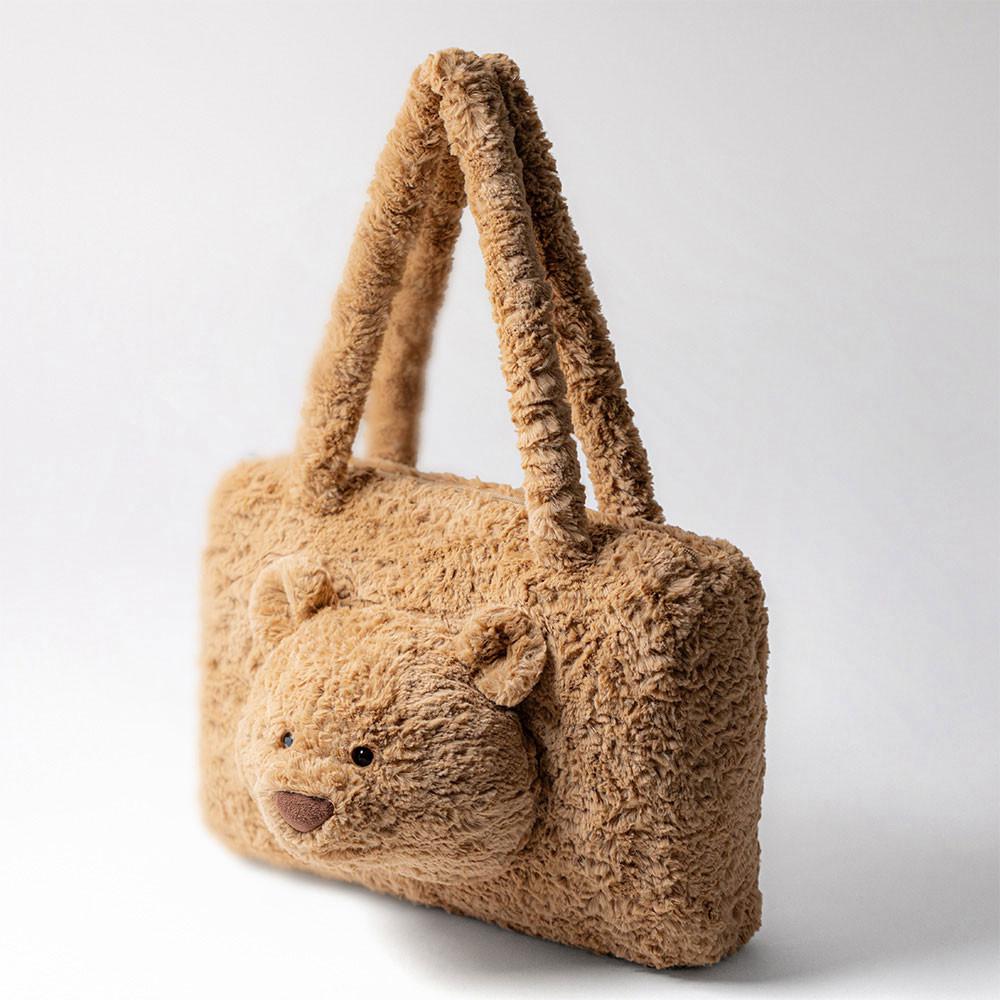 Jellycat Bartholomew Bear Tote 24cm x 36cm x 8cm Tasche Braun | Deutschland  931-TIJXPB