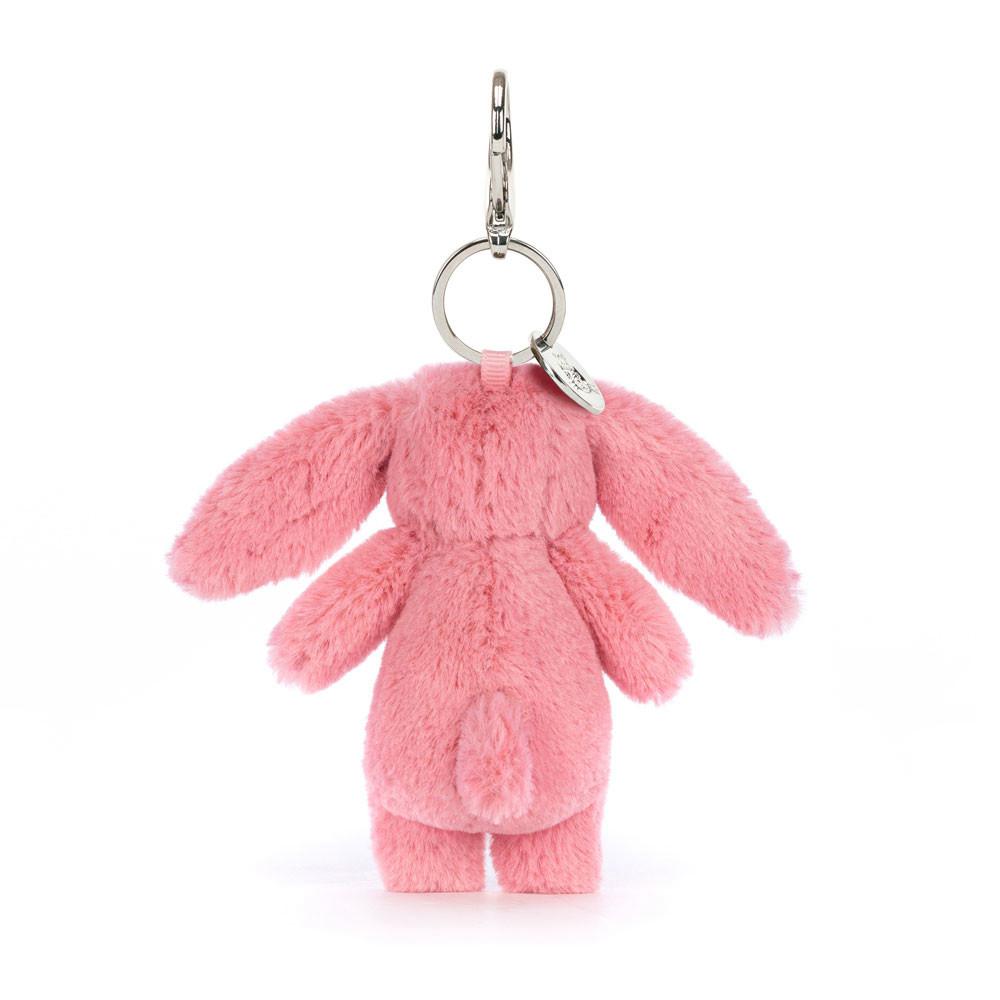 Jellycat Bashful Bunny 15cm x 4cm x 3cm Bag Charm Rosa | Deutschland  615-SWHCFT