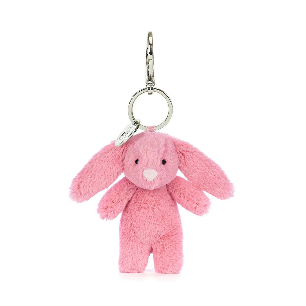 Jellycat Bashful Bunny 15cm x 4cm x 3cm Bag Charm Rosa | Deutschland  615-SWHCFT
