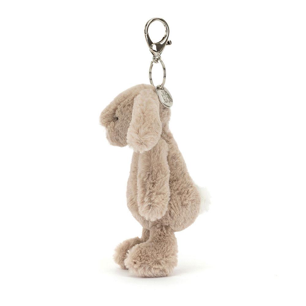 Jellycat Bashful Bunny 18cm x 5cm x 4cm Bag Charm Beige | Deutschland  431-IJEAHM