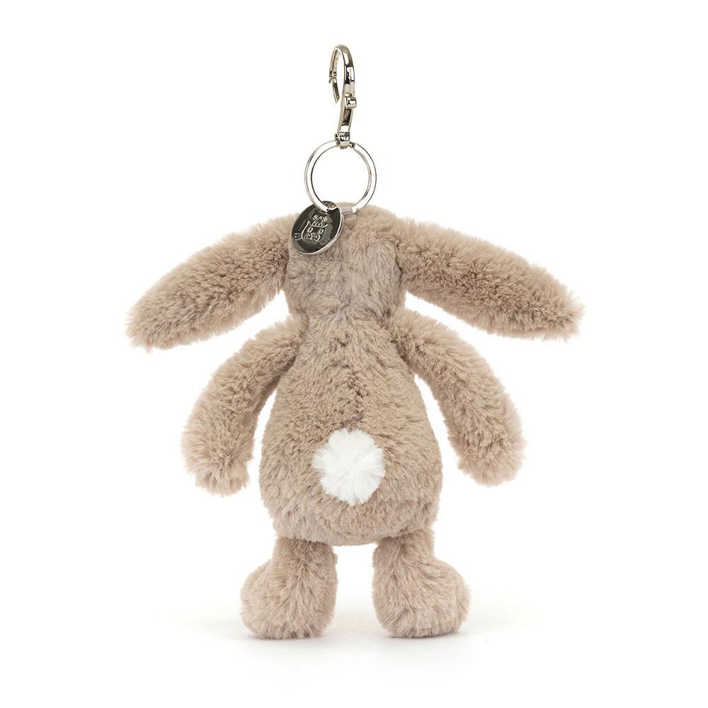 Jellycat Bashful Bunny 18cm x 5cm x 4cm Bag Charm Beige | Deutschland  431-IJEAHM