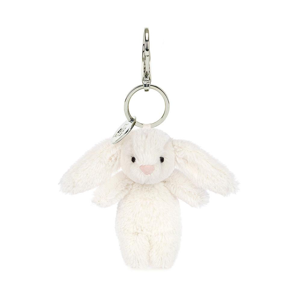 Jellycat Bashful Bunny Cream 15cm x 4cm x 3cm Bag Charm Weiß | Deutschland  568-KBMLIZ