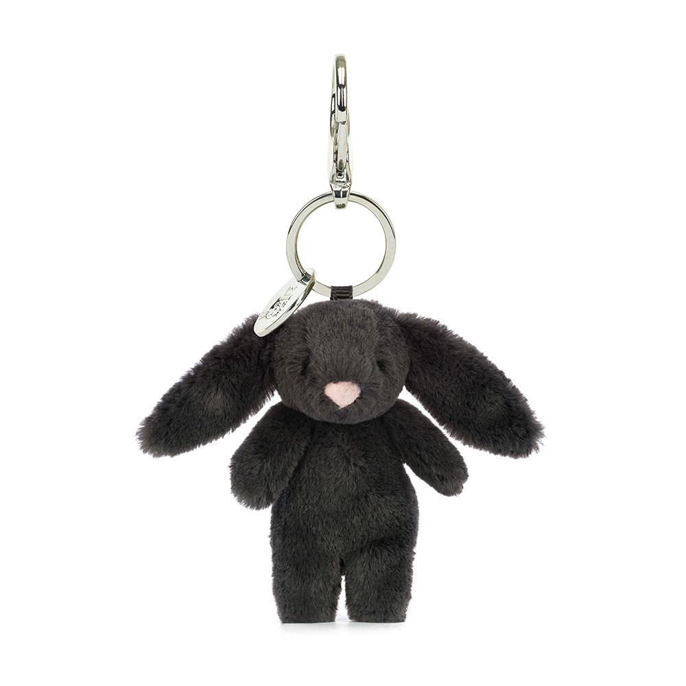 Jellycat Bashful Bunny Inky 15cm x 4cm x 3cm Bag Charm Schwarz | Deutschland  972-GENCOF