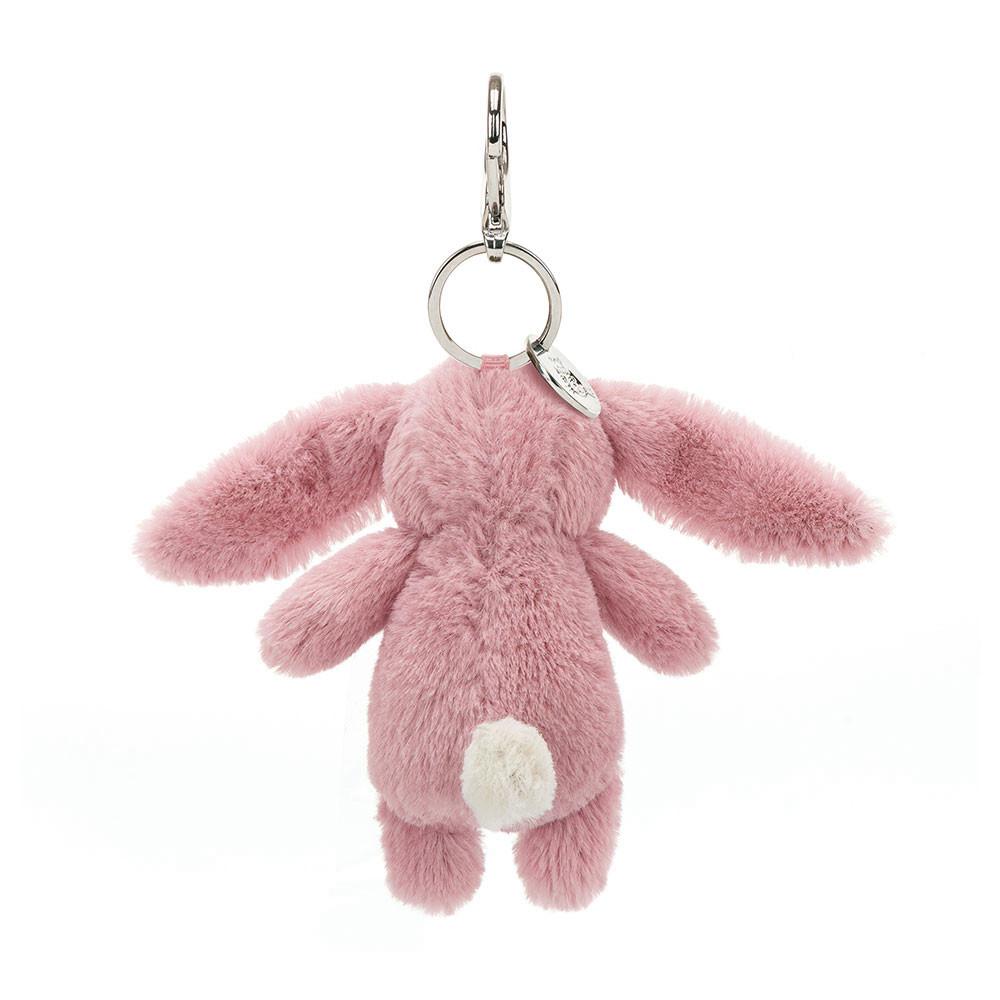 Jellycat Bashful Bunny Tulip 15cm x 4cm x 3cm Bag Charm Rosa | Deutschland  854-PCATYG
