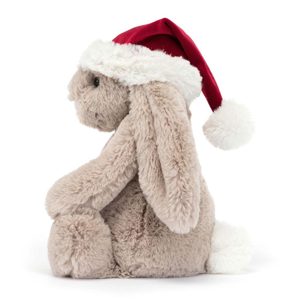 Jellycat Bashful Christmas Bunny 31cm x 12cm x 9cm Animals Beige | Deutschland  347-AXDSWO