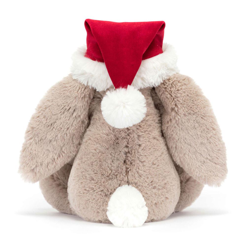Jellycat Bashful Christmas Bunny 31cm x 12cm x 9cm Animals Beige | Deutschland  347-AXDSWO