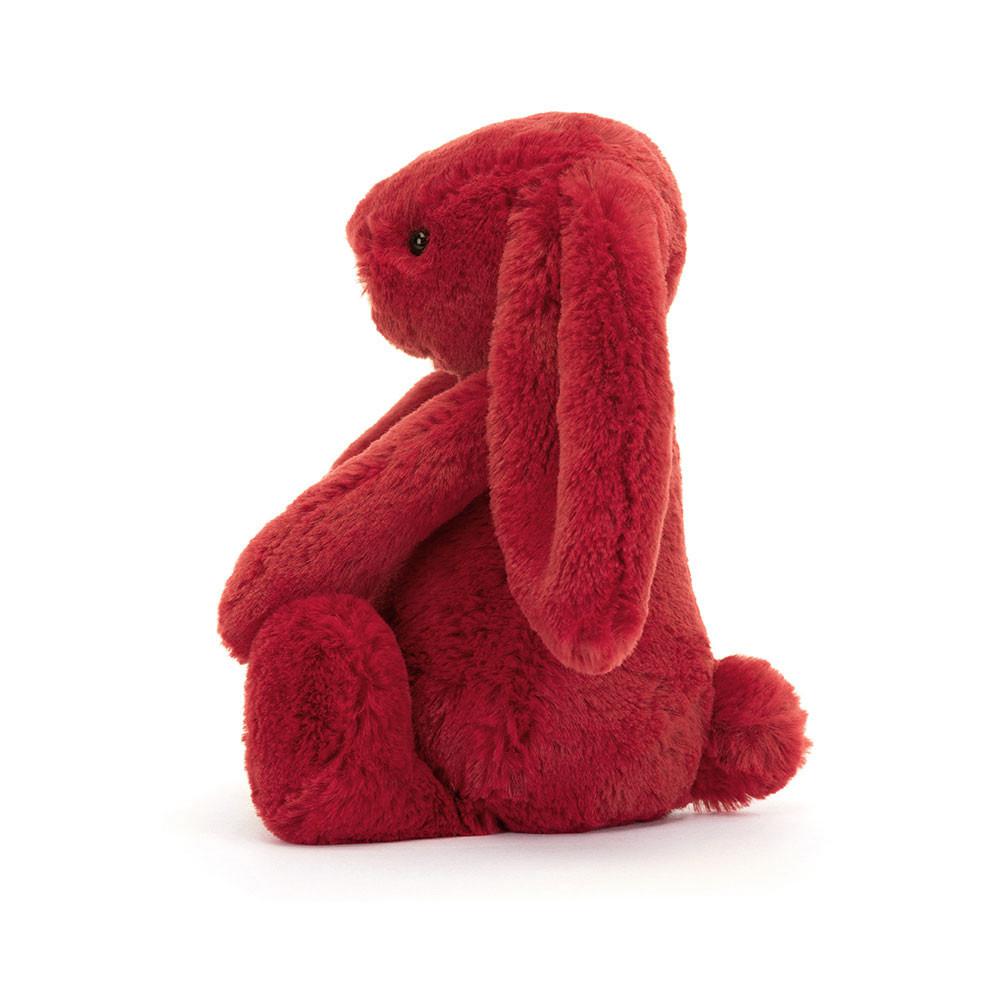 Jellycat Bashful Cranberry Bunny 18cm x 9cm x 8cm Animals Rot | Deutschland  395-TVALON
