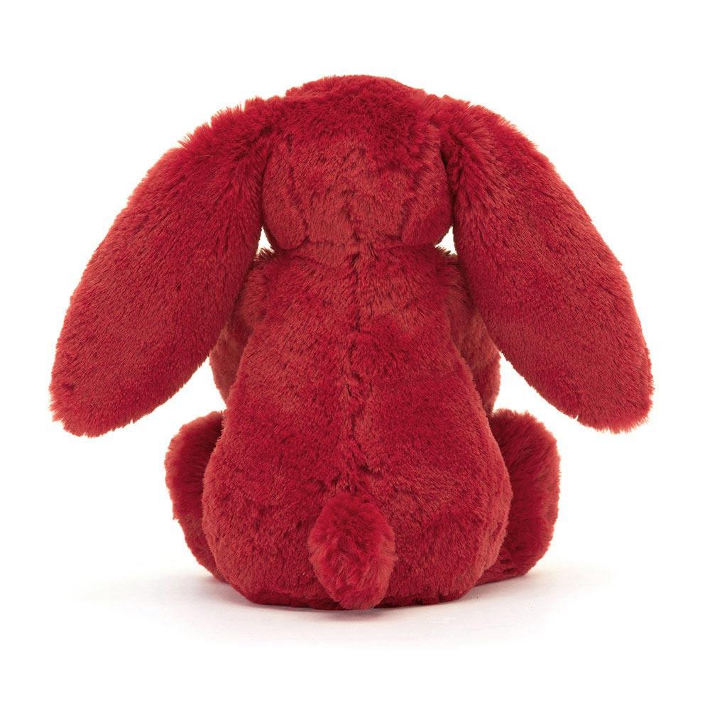 Jellycat Bashful Cranberry Bunny 18cm x 9cm x 8cm Animals Rot | Deutschland  395-TVALON
