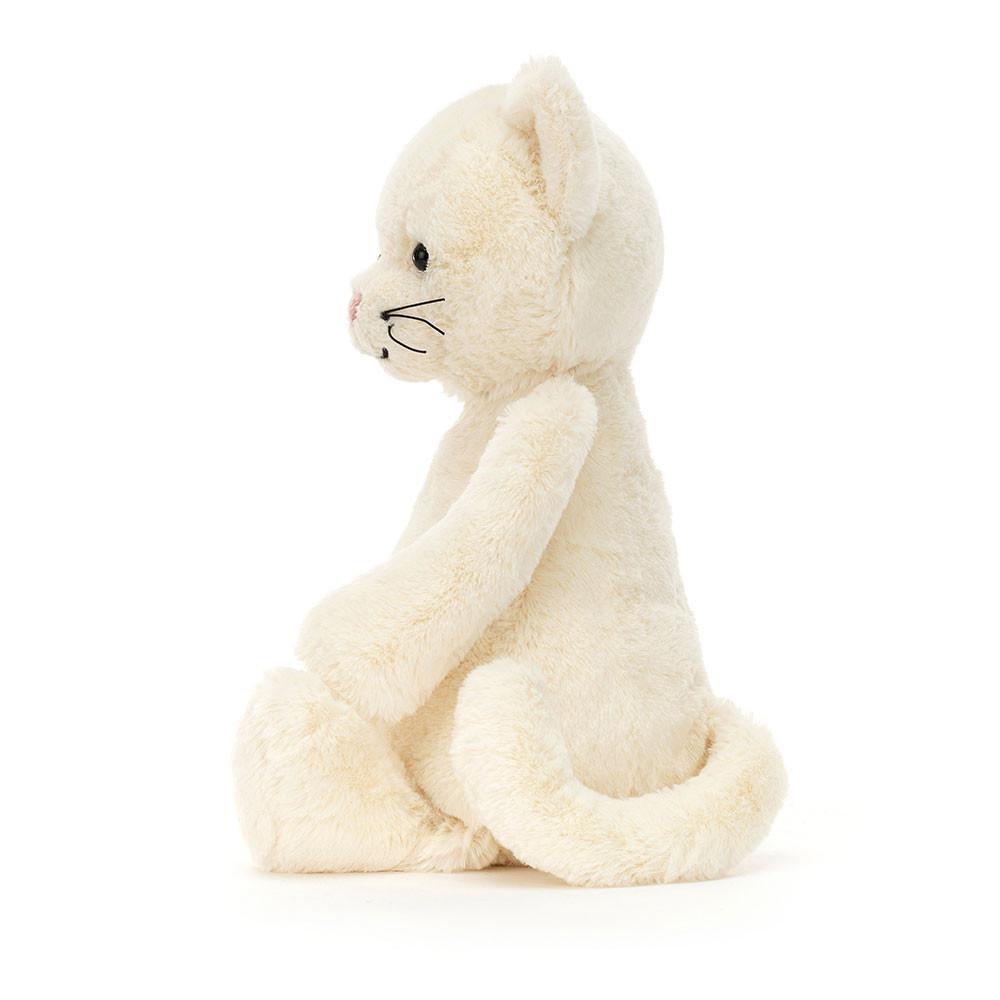 Jellycat Bashful Cream Kitten 31cm x 12cm x 9cm Animals Weiß | Deutschland  724-LATPXE
