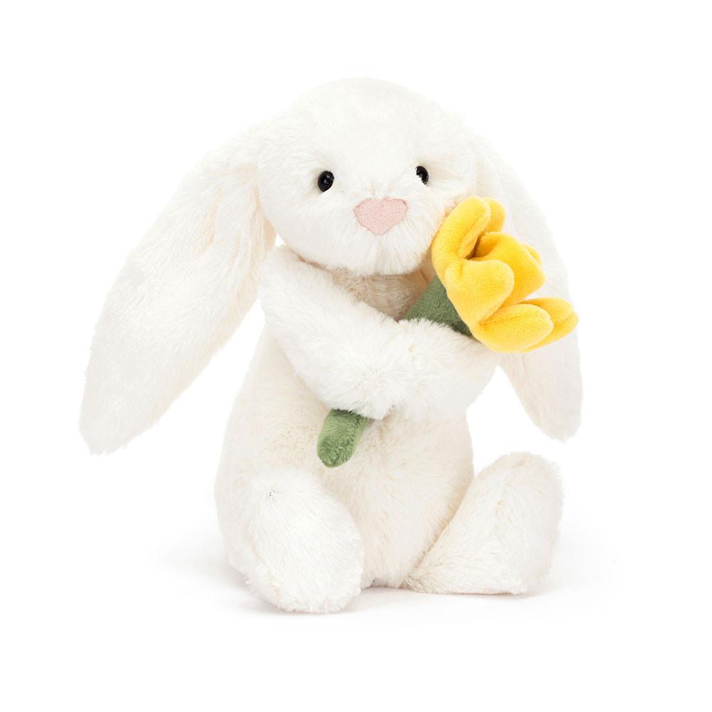 Jellycat Bashful Daffodil Bunny 18cm x 9cm x 8cm Animals Weiß | Deutschland  690-ZRYBPF