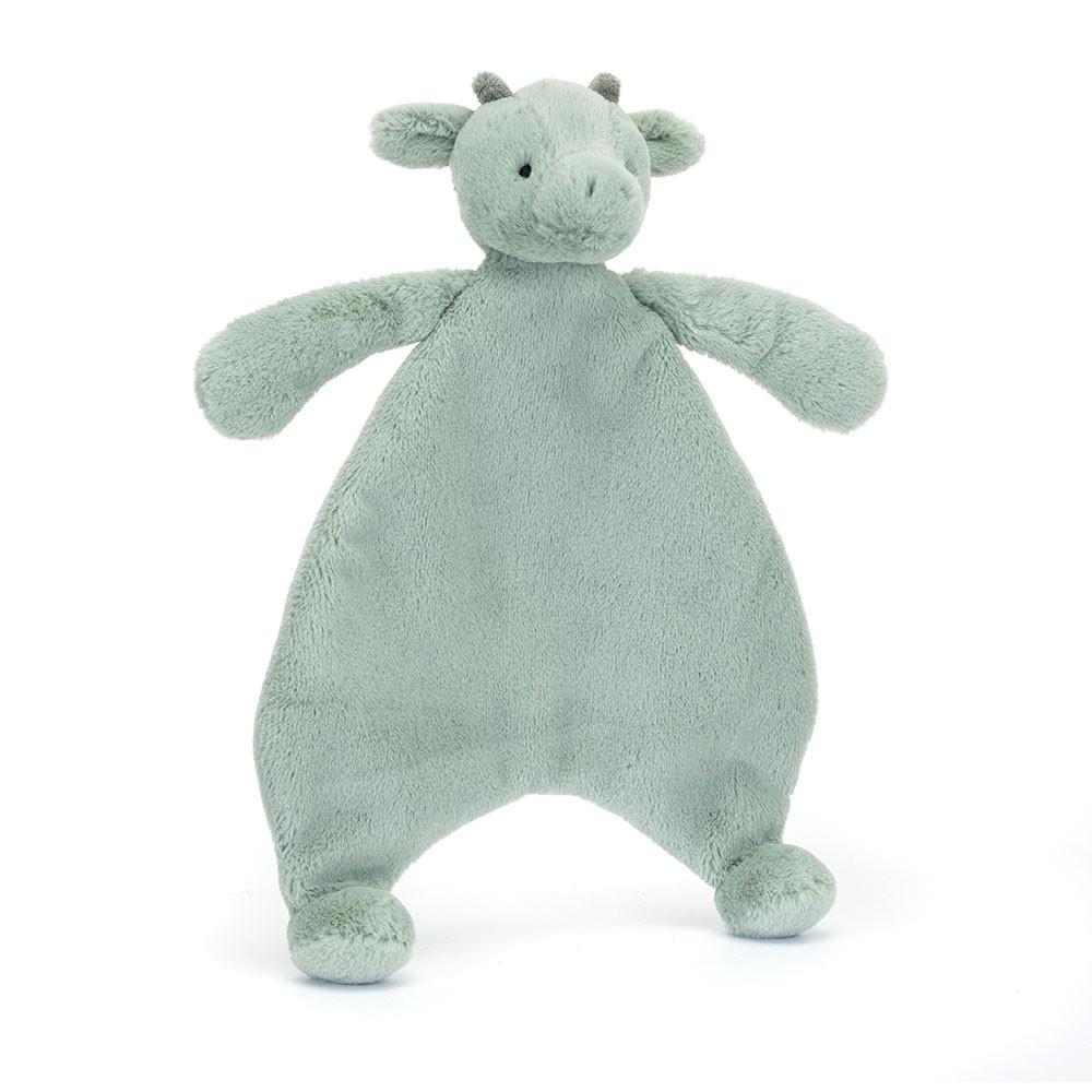 Jellycat Bashful Dragon Comforter 27cm x 20cm x 7cm Baby & Books Grün | Deutschland  205-RLTYZI