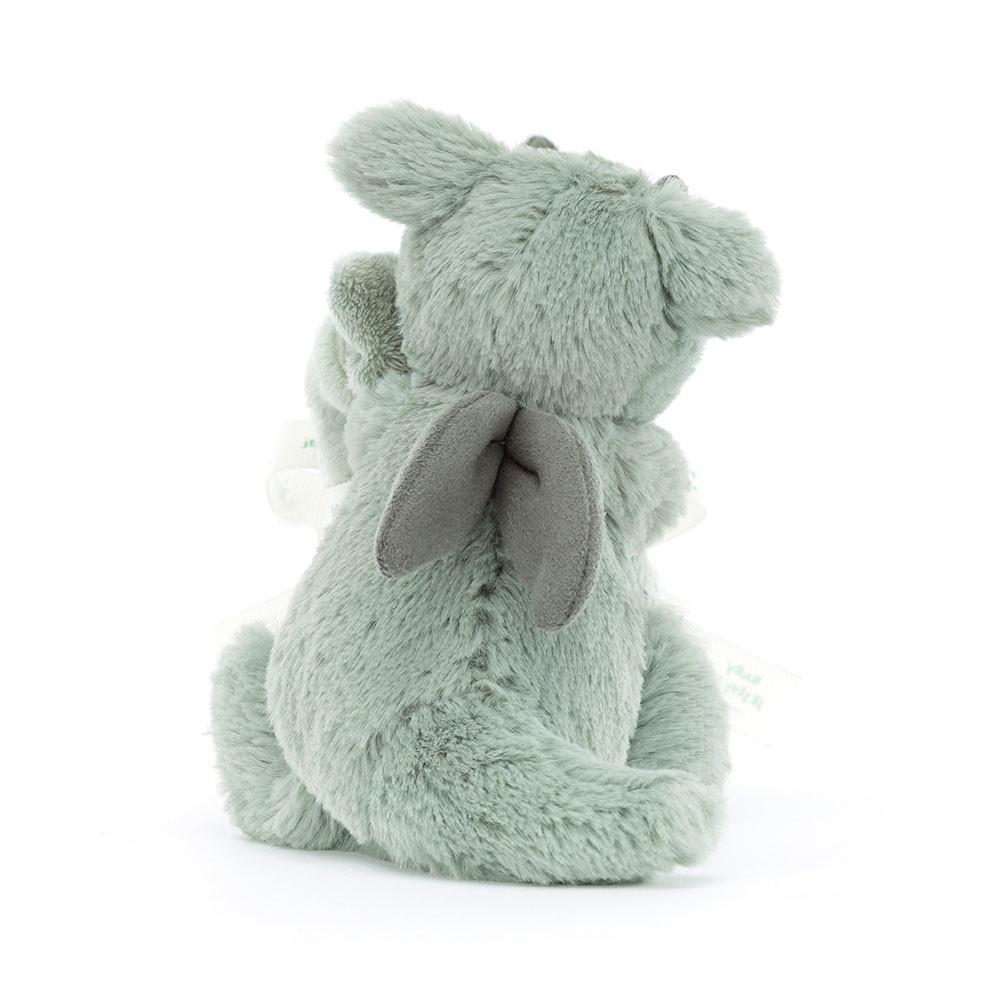 Jellycat Bashful Dragon Soother 15cm x 34cm x 34cm Baby & Books Grün | Deutschland  837-GZJLVI