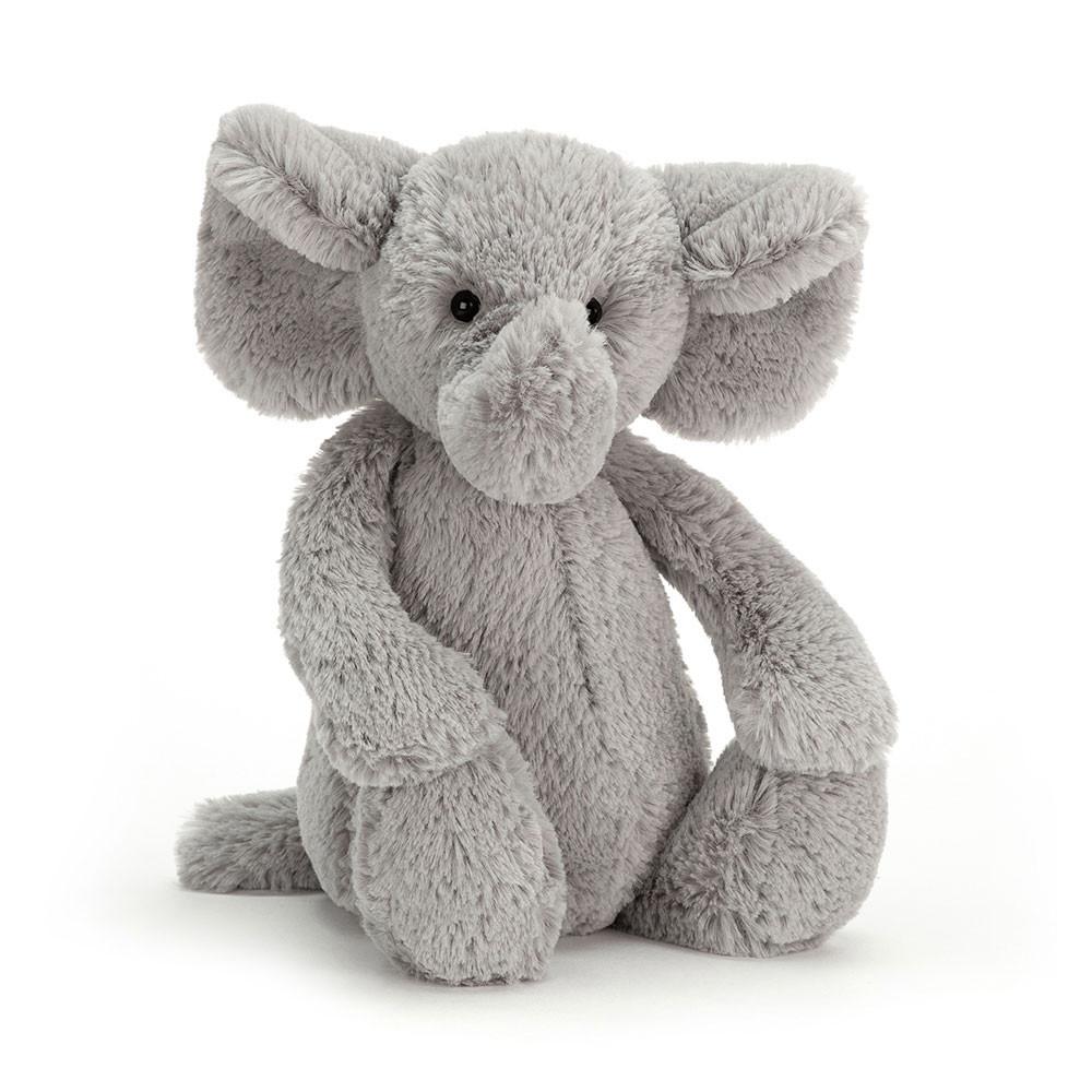 Jellycat Bashful Elephant 31cm x 12cm x 9cm Animals Grau | Deutschland  465-JVULHT