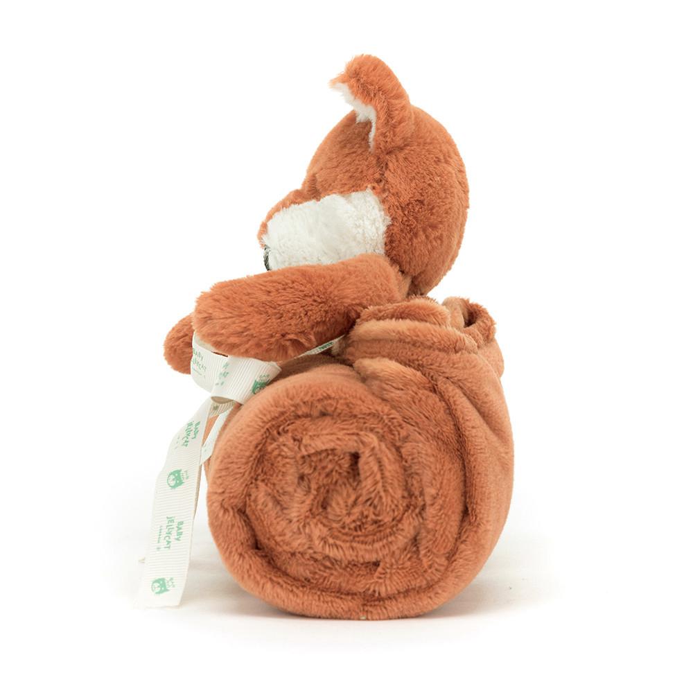 Jellycat Bashful Fox Cub Blankie 27cm x 20cm x 7cm Baby & Books Orange | Deutschland  458-HEMZDW