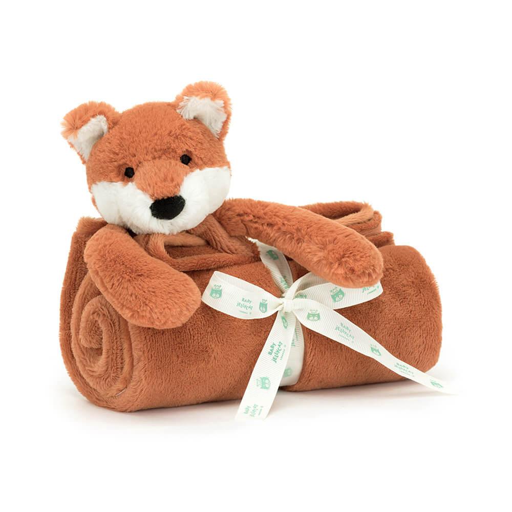 Jellycat Bashful Fox Cub Blankie 27cm x 20cm x 7cm Baby & Books Orange | Deutschland  458-HEMZDW