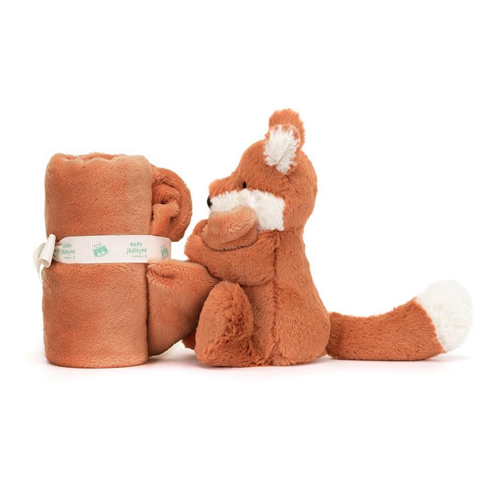 Jellycat Bashful Fox Cub Soother 15cm x 34cm x 34cm Baby & Books Orange | Deutschland  403-XBELKR