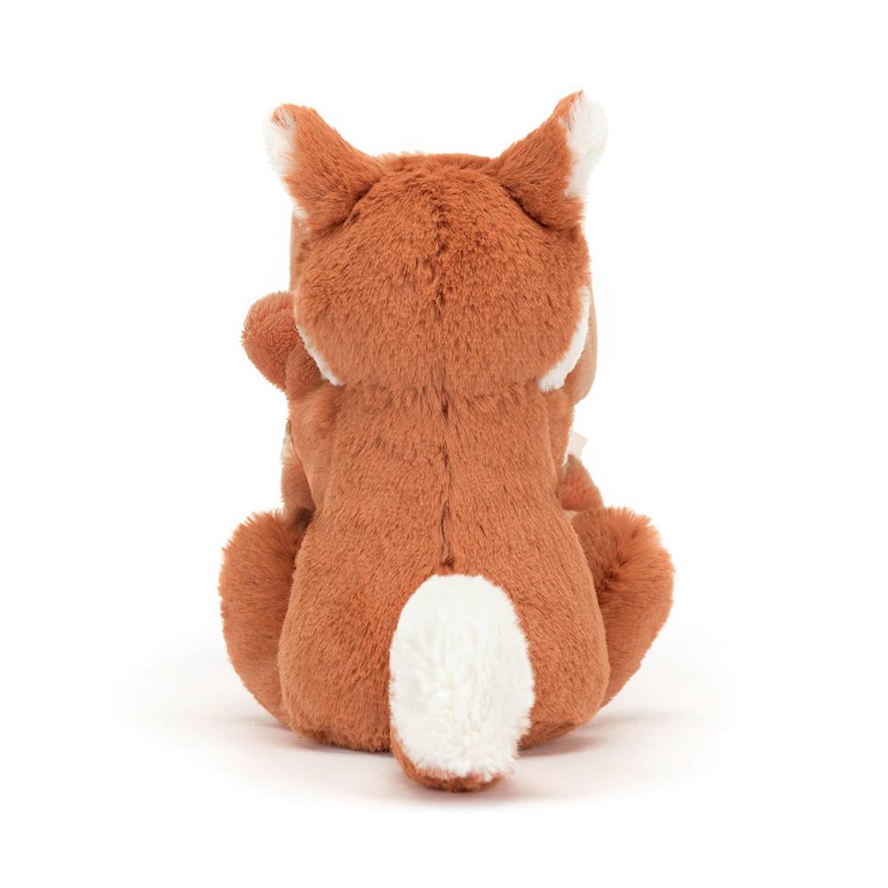 Jellycat Bashful Fox Cub Soother 15cm x 34cm x 34cm Baby & Books Orange | Deutschland  403-XBELKR
