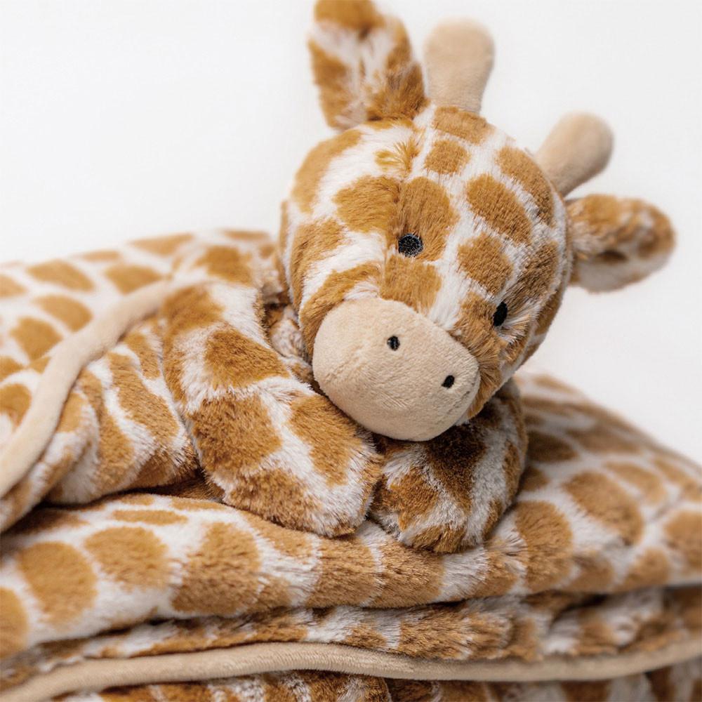 Jellycat Bashful Giraffe Blankie 27cm x 20cm x 7cm Baby & Books Orange | Deutschland  724-ELNKVI