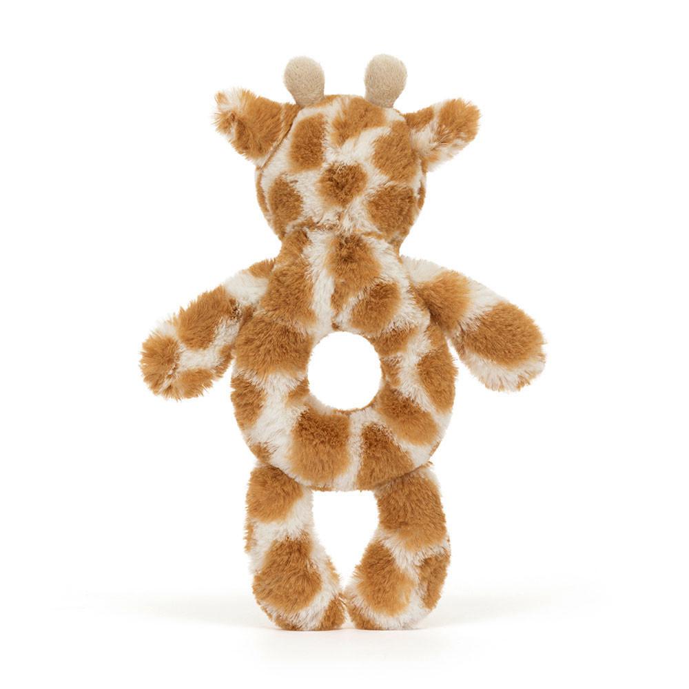 Jellycat Bashful Giraffe Ring Rattle 18cm x 8cm x 2cm Baby & Books Orange | Deutschland  183-LMUCQH