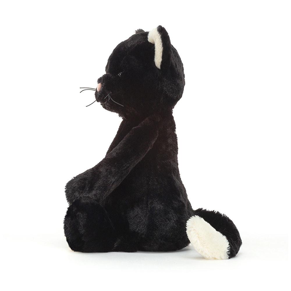 Jellycat Bashful Kitten 12.2in x 4.7in x 3.5in Animals Schwarz | Deutschland  910-VJDCQK