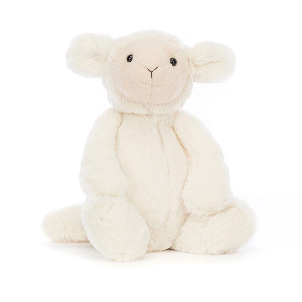 Jellycat Bashful Lamb 31cm x 12cm x 9cm Animals Weiß | Deutschland  415-IUCKMJ