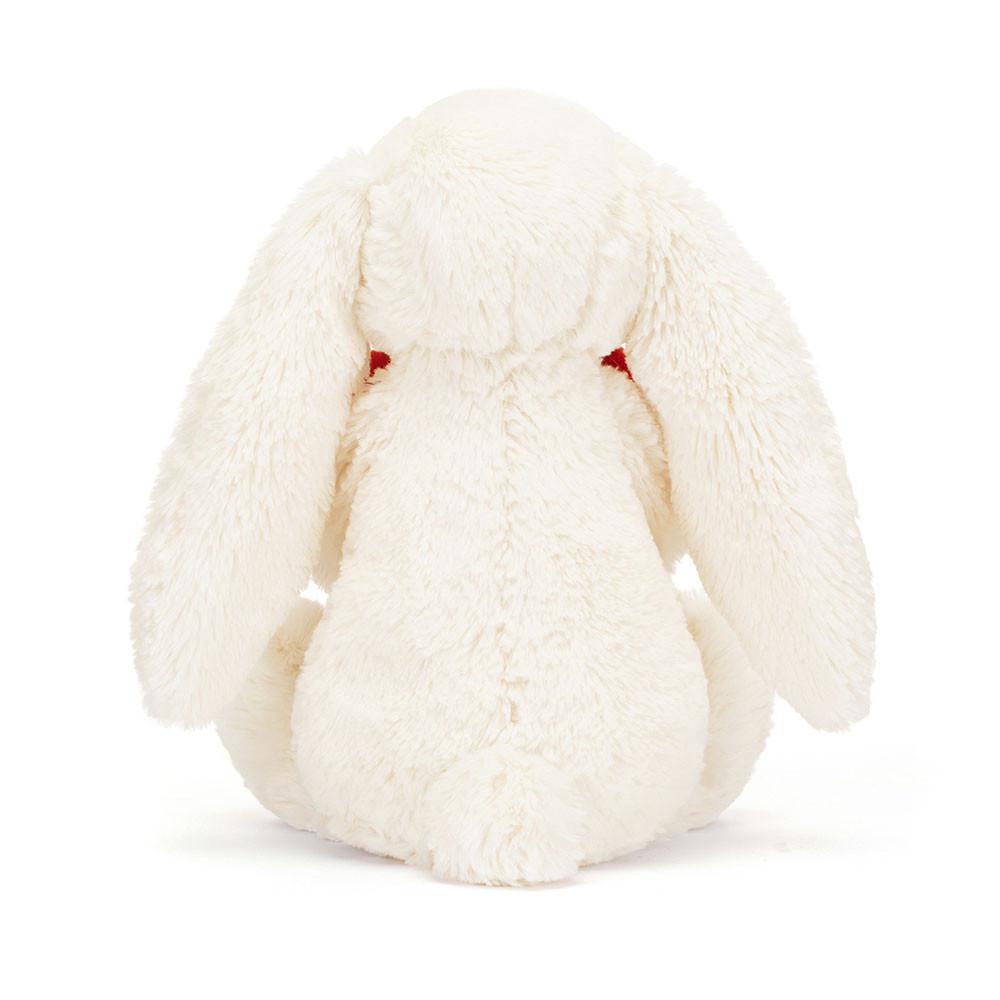 Jellycat Bashful Love Heart Bunny 31cm x 12cm x 9cm Animals Weiß | Deutschland  724-FRXLQU