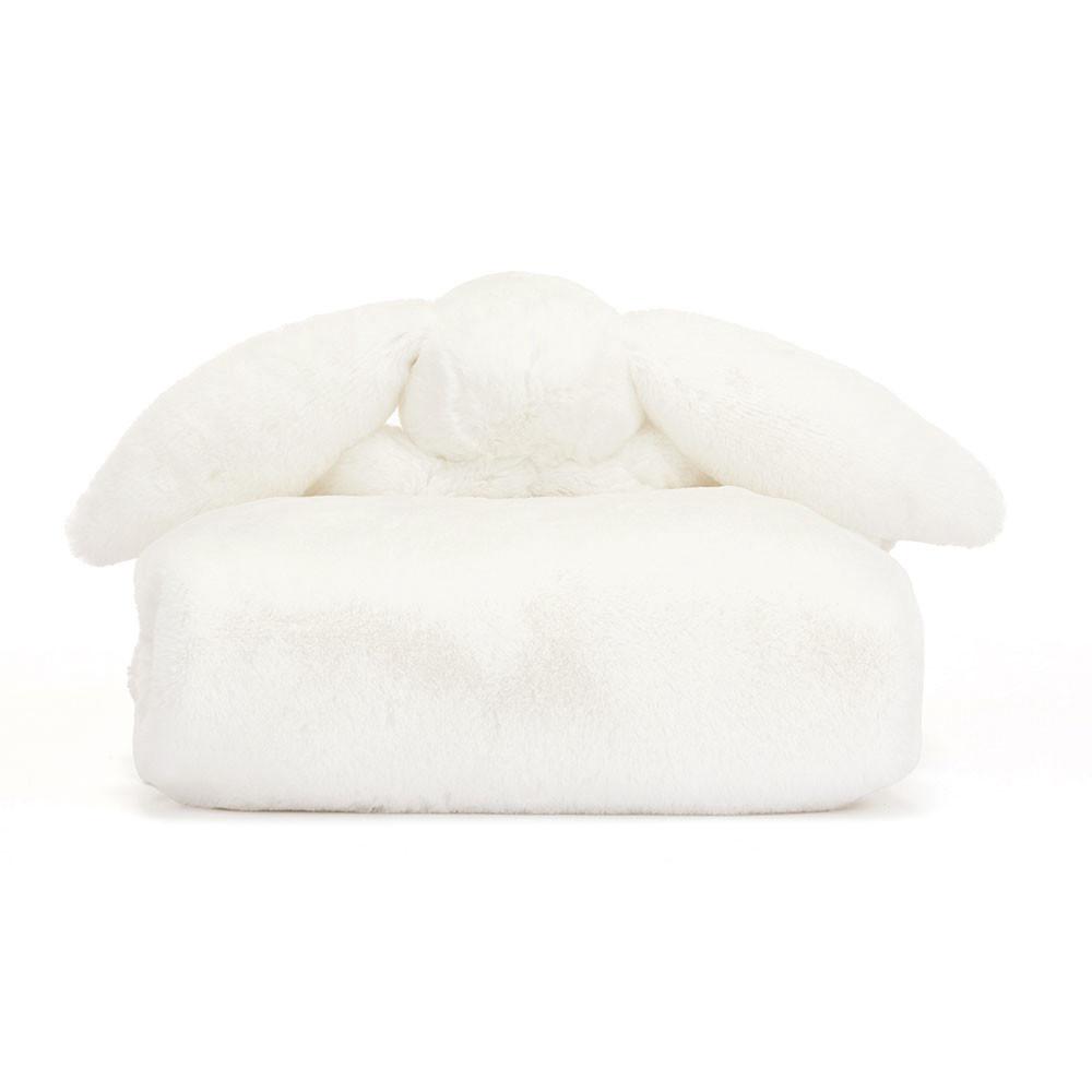 Jellycat Bashful Luxe Bunny Blankie 56cm x 70cm x 9cm Baby & Books Weiß | Deutschland  823-WLSPJH