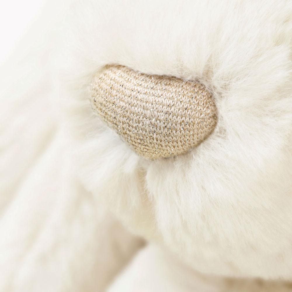 Jellycat Bashful Luxe Bunny Luna 31cm x 12cm x 9cm Animals Weiß | Deutschland  147-KGPYHC