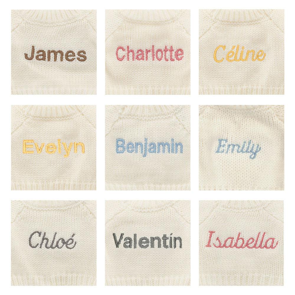 Jellycat Bashful Luxe Bunny Luna with Personalised Cream Jumper 31cm x 12cm x 9cm Discover Weiß | Deutschland  456-BKNEWL