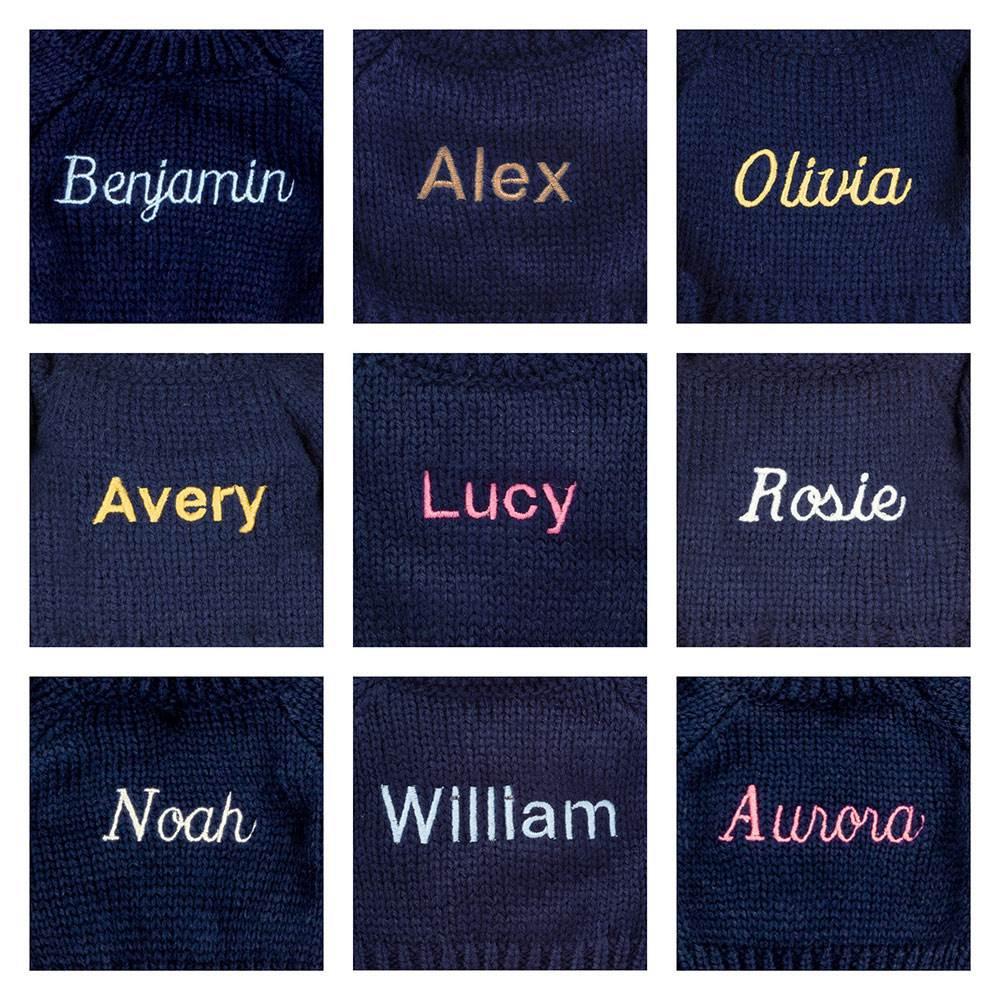 Jellycat Bashful Luxe Bunny Rosa with Personalised Navy Jumper 31cm x 12cm x 9cm Discover Rosa | Deutschland  019-DNMYQO